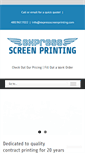 Mobile Screenshot of expressscreenprinting.com