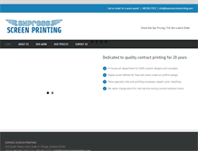 Tablet Screenshot of expressscreenprinting.com
